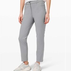 Lululemon City Sleek 5 Pocket 7/8 Pant Rhino Grey size 4